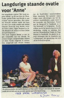 Artikel Het Hele Westland Anne 3 juni 2015